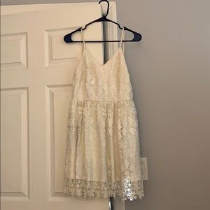 White Dainty Hooligan Dress